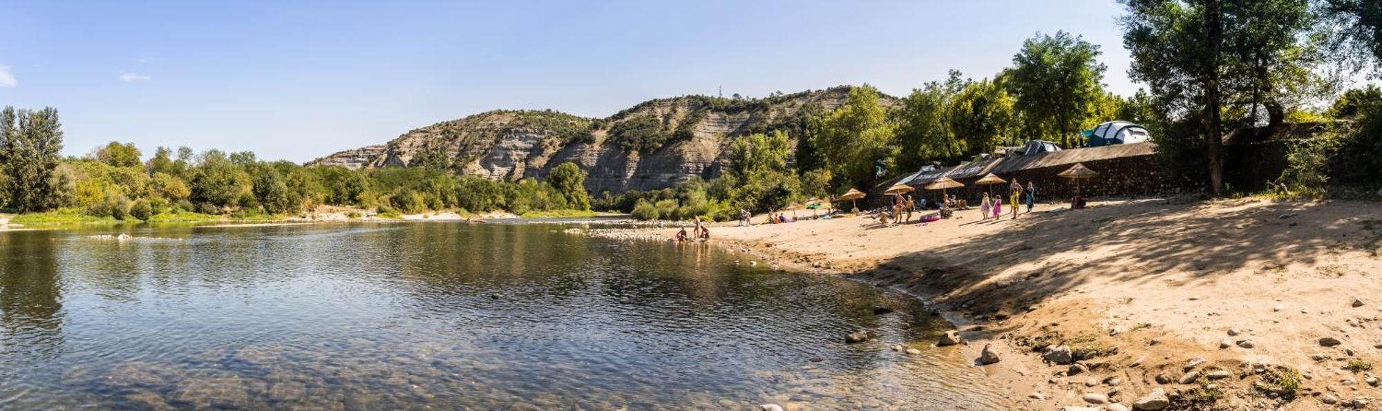 Camping Rcn La Bastide En Ardeche Sampzon Exterior photo