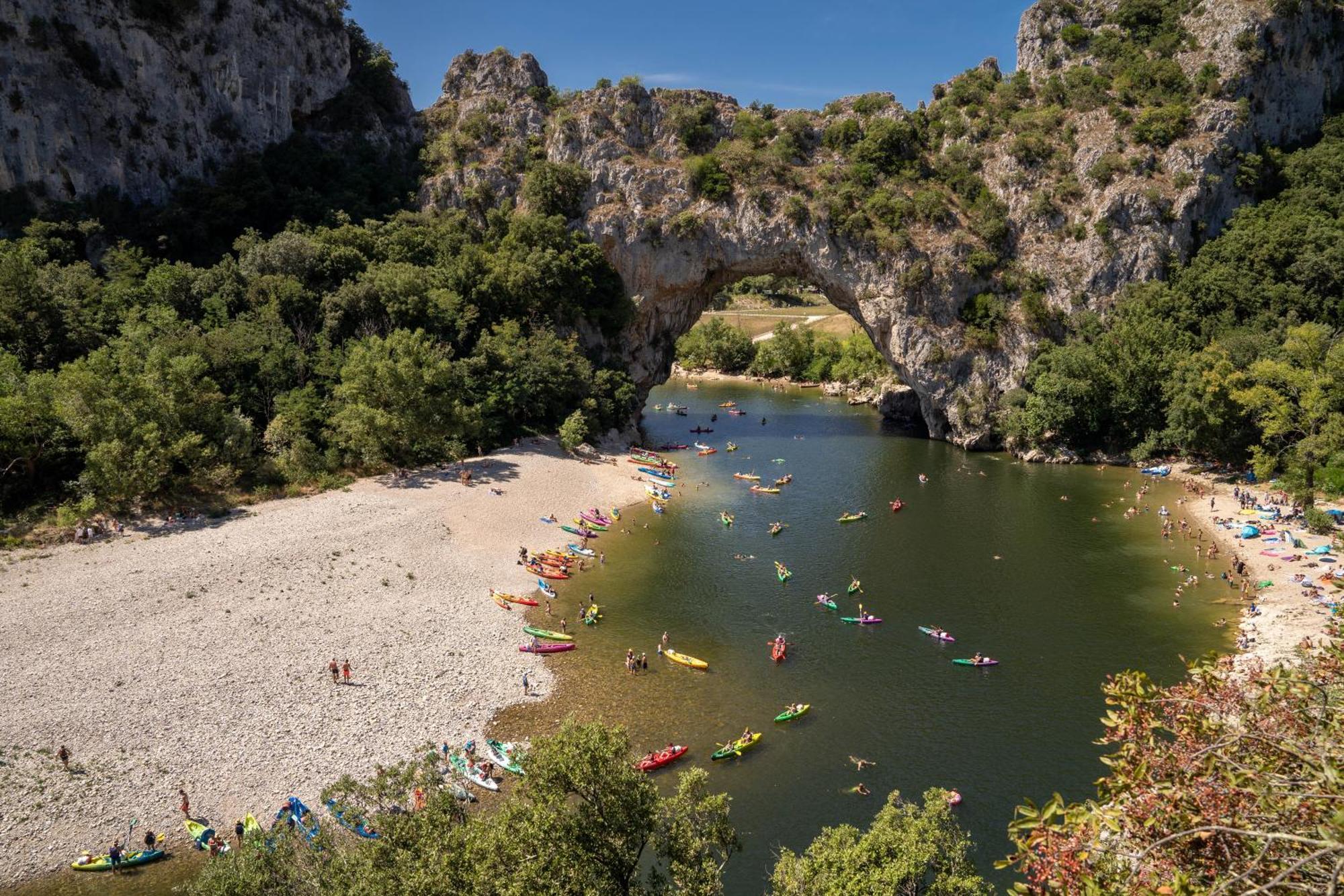 Camping Rcn La Bastide En Ardeche Sampzon Exterior photo